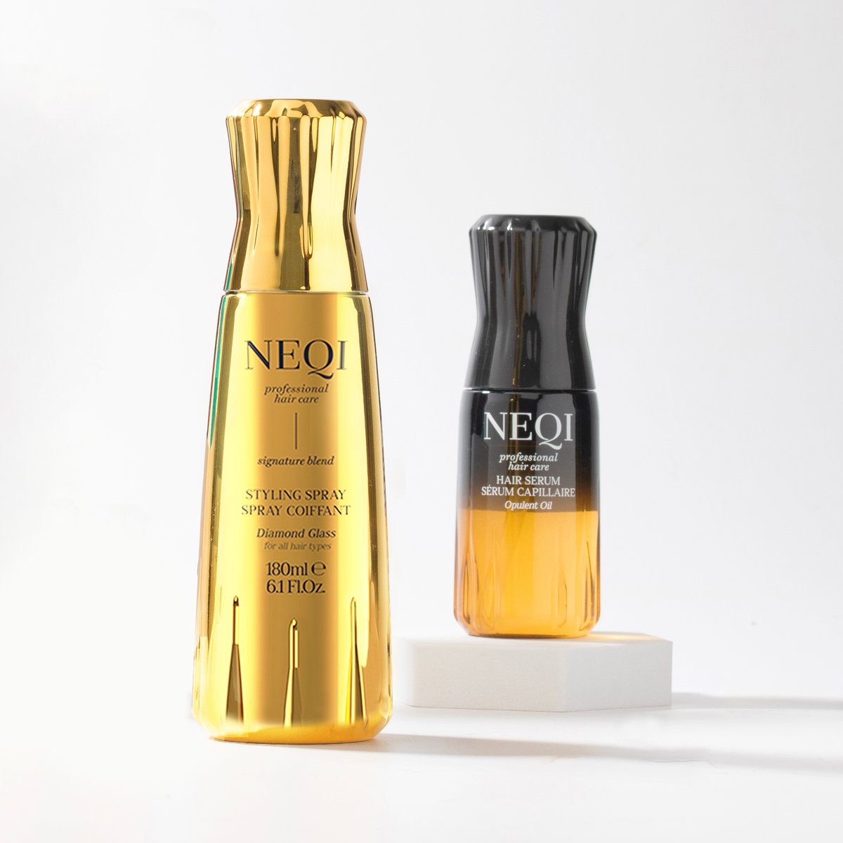 ネキヘアスプレーとヘアオイル画像