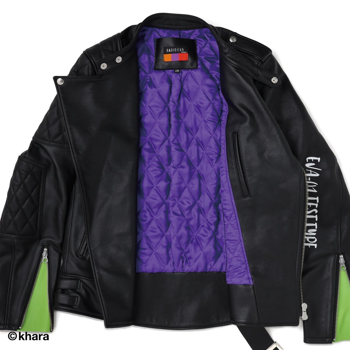 ジャムホームメイド × 新世紀エヴァンゲリオン ライダースジャケットを発売