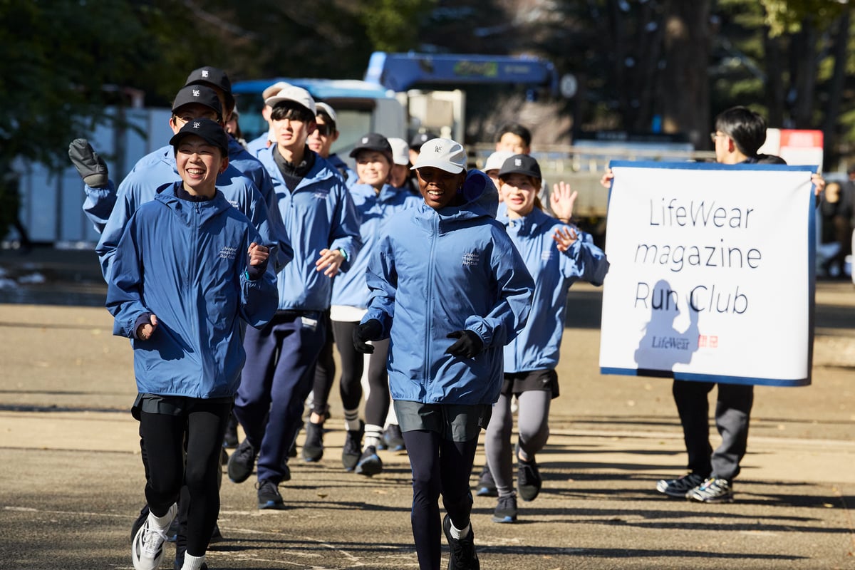 ユニクロのランニングイベント風景