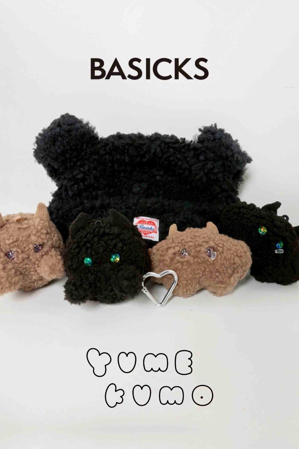 ベイシックスとユメクモのコラボチャーム