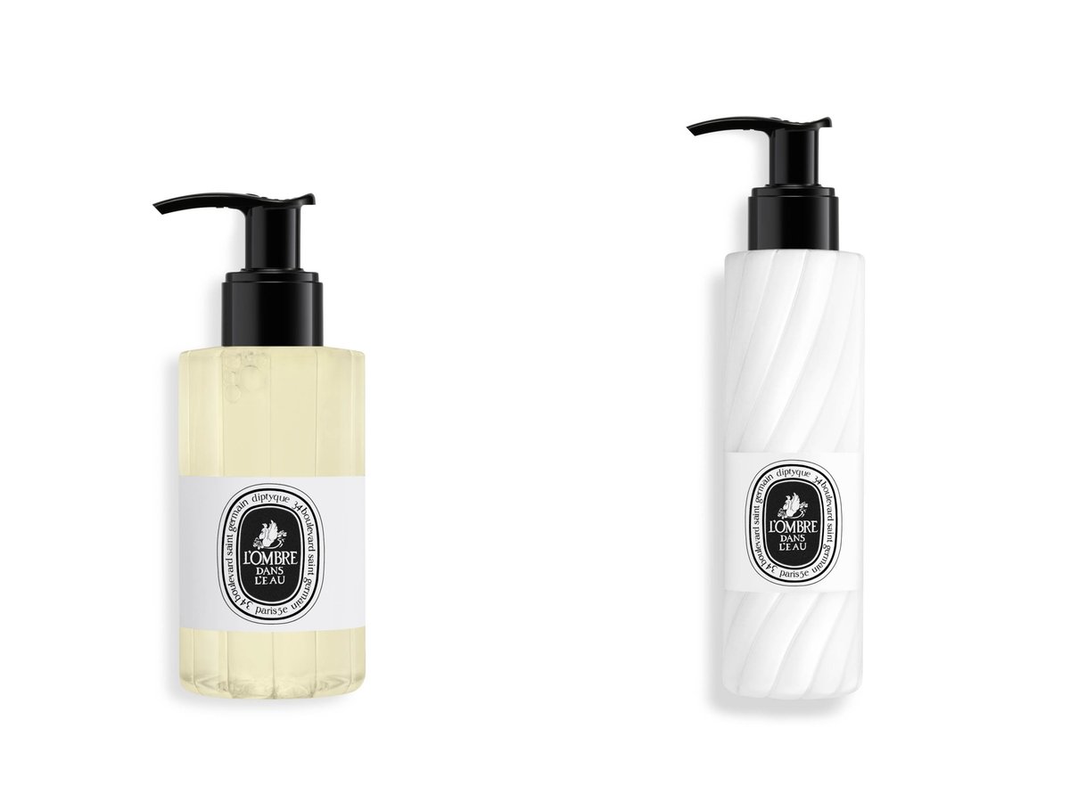 ディプティックのウォッシュジェルとローション