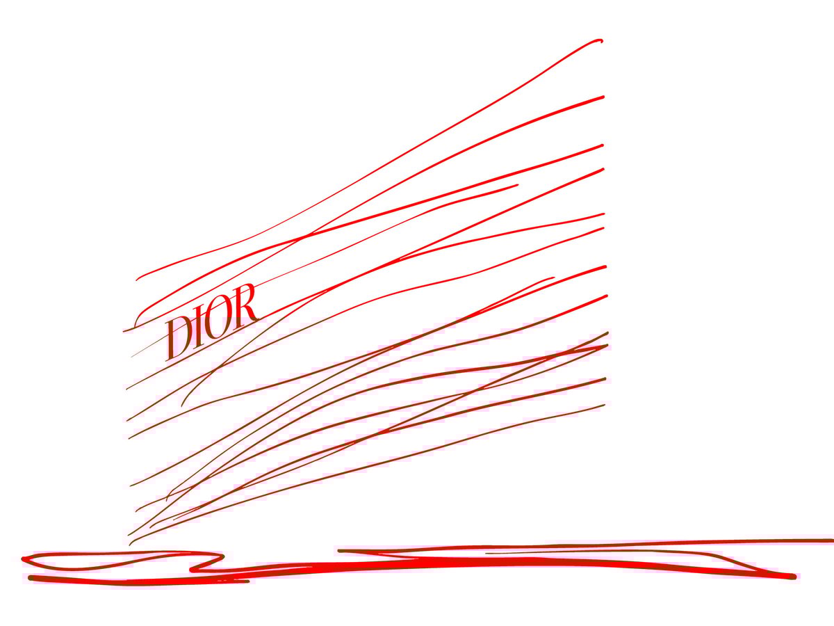 ハウス オブ ディオール 心斎橋 ヴィジュアル