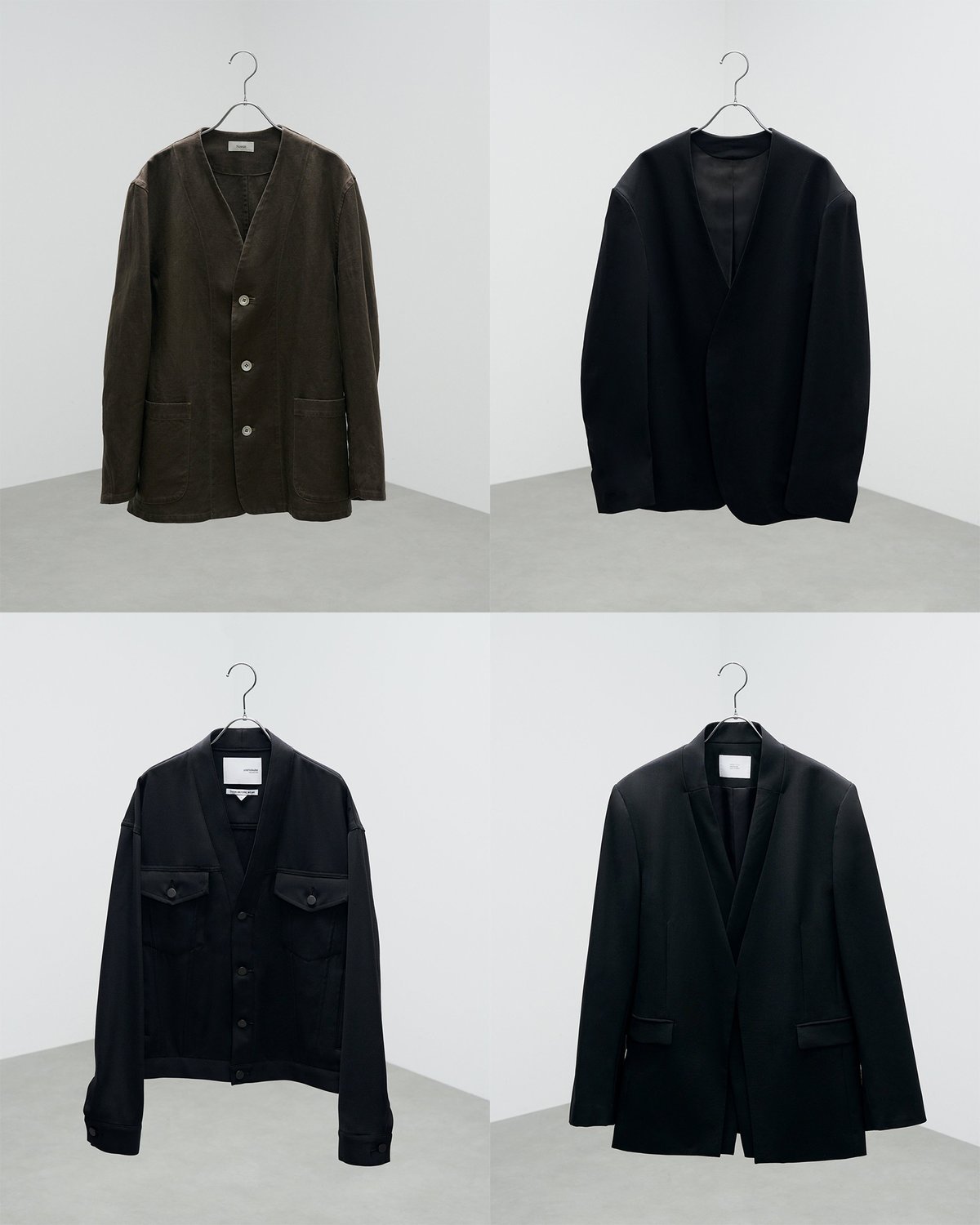 抜け感と上品さを兼ね備えた「ノーカラージャケット」を徹底解剖