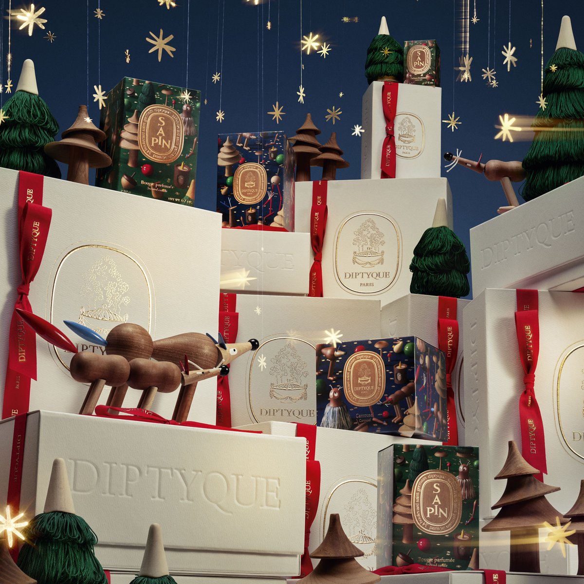 ディプティックの2026年クリスマスコフレイメージ画像