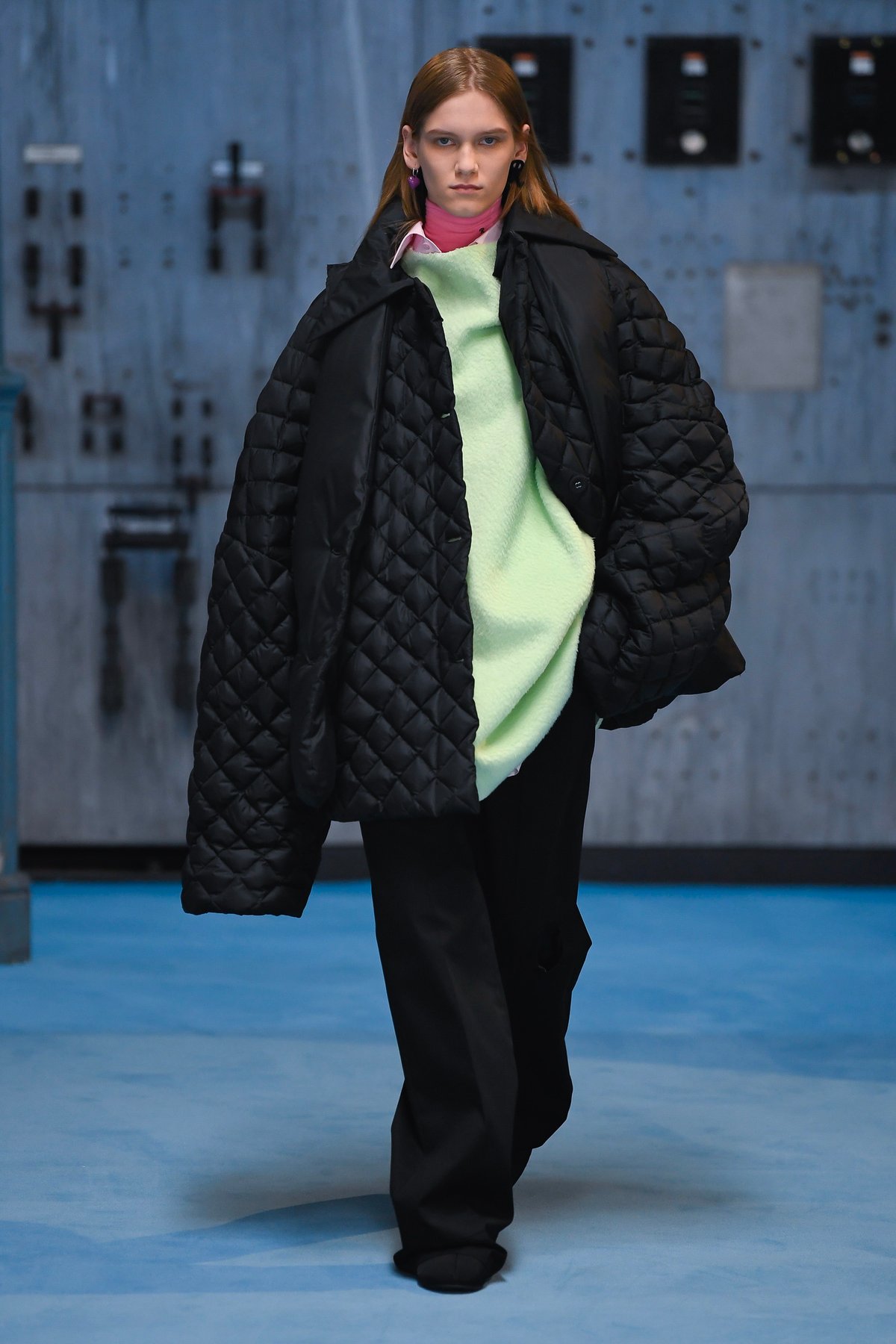 RAF SIMONS 21AW Oversized knit sweater61センチ