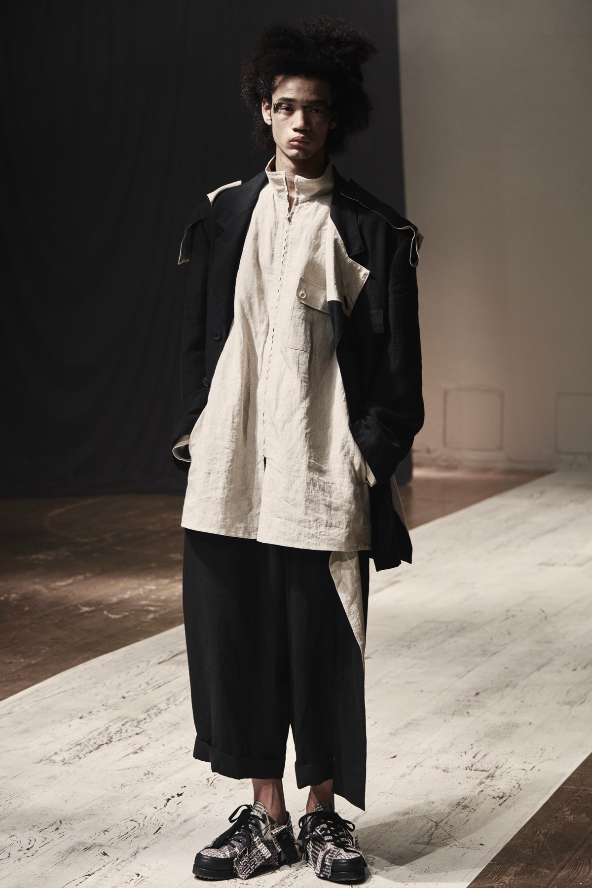 YOHJI YAMAMOTO pour homme 22aw 白シャツ | www.jarussi.com.br