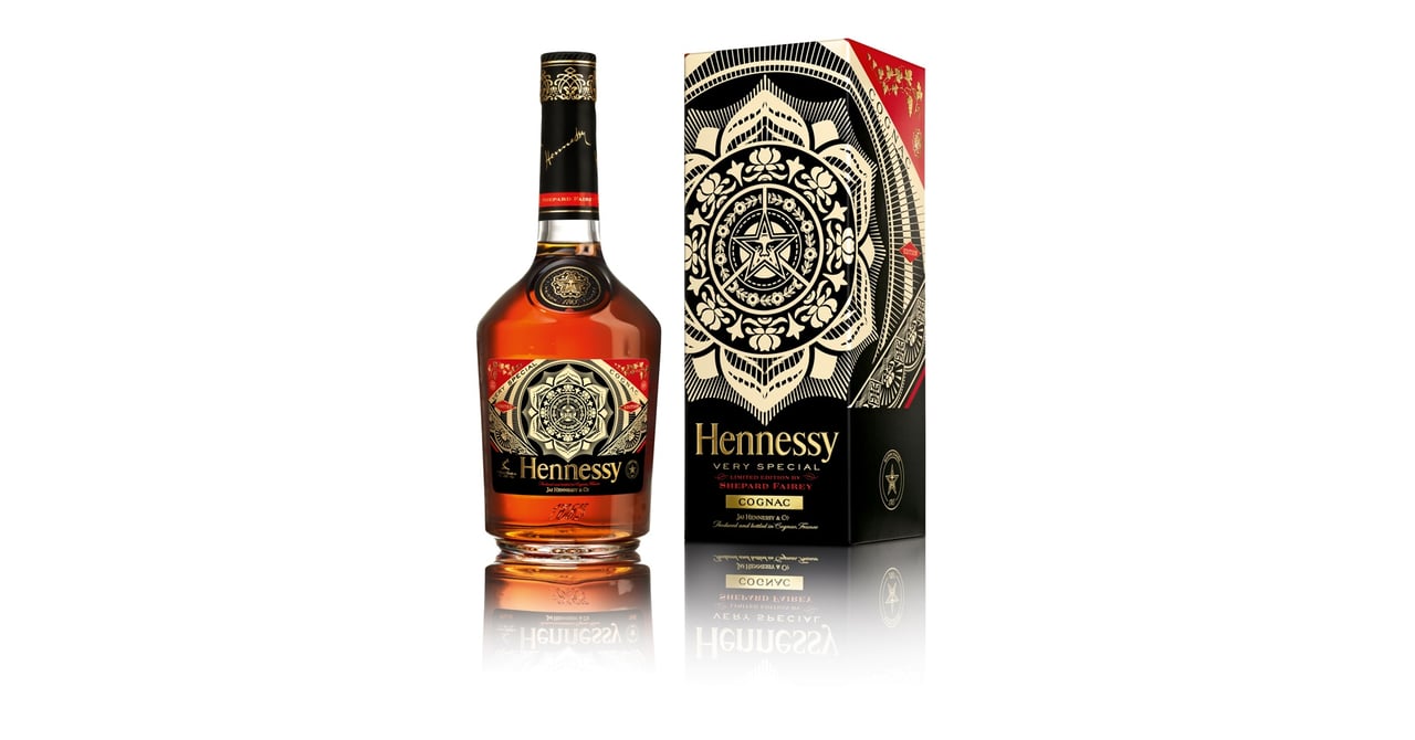 Shepard Fairey Adds Signature Art to Hennessy V.S Limited