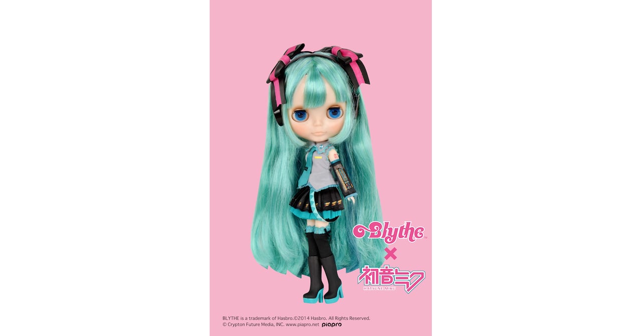 初音ミク仕様のブライス、コラボドール発売