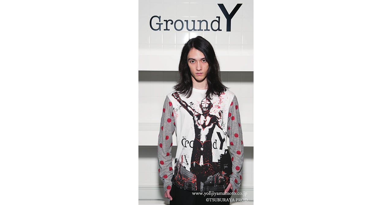 ヨウジヤマモトとウルトラマンが10年ぶりコラボ 「Ground Y」で発売