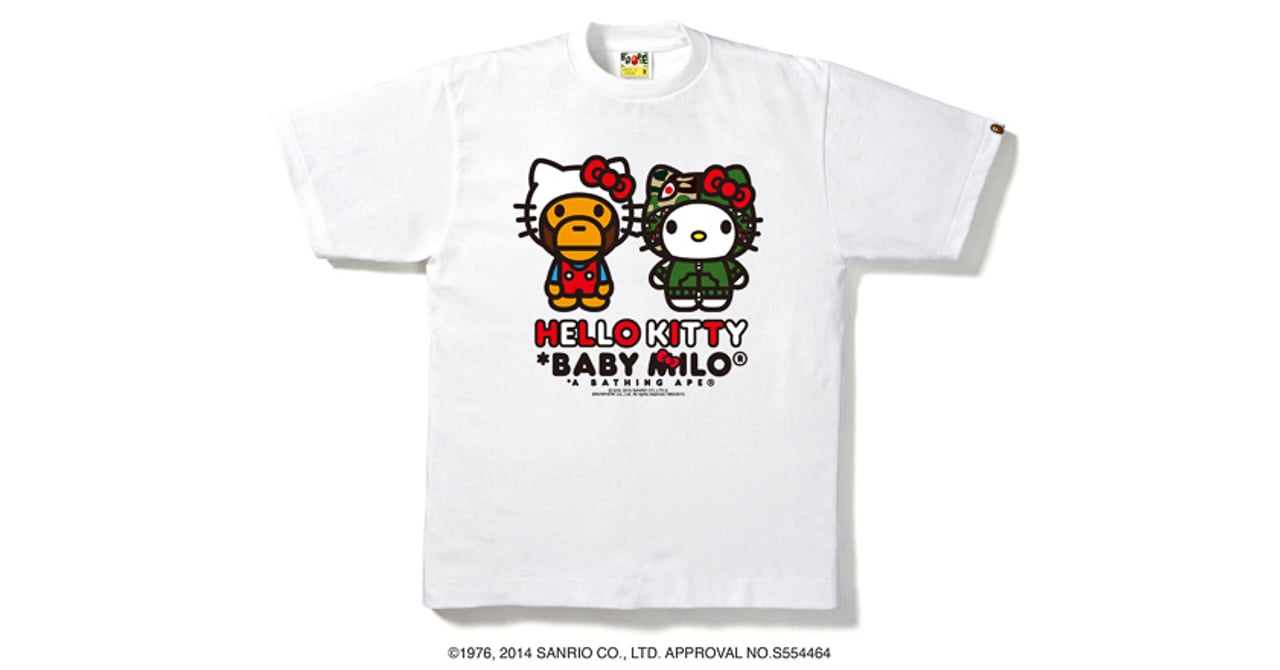 A BATHING APE ベビーマイロ×ハローキティデニム サイズM BABY MILO 