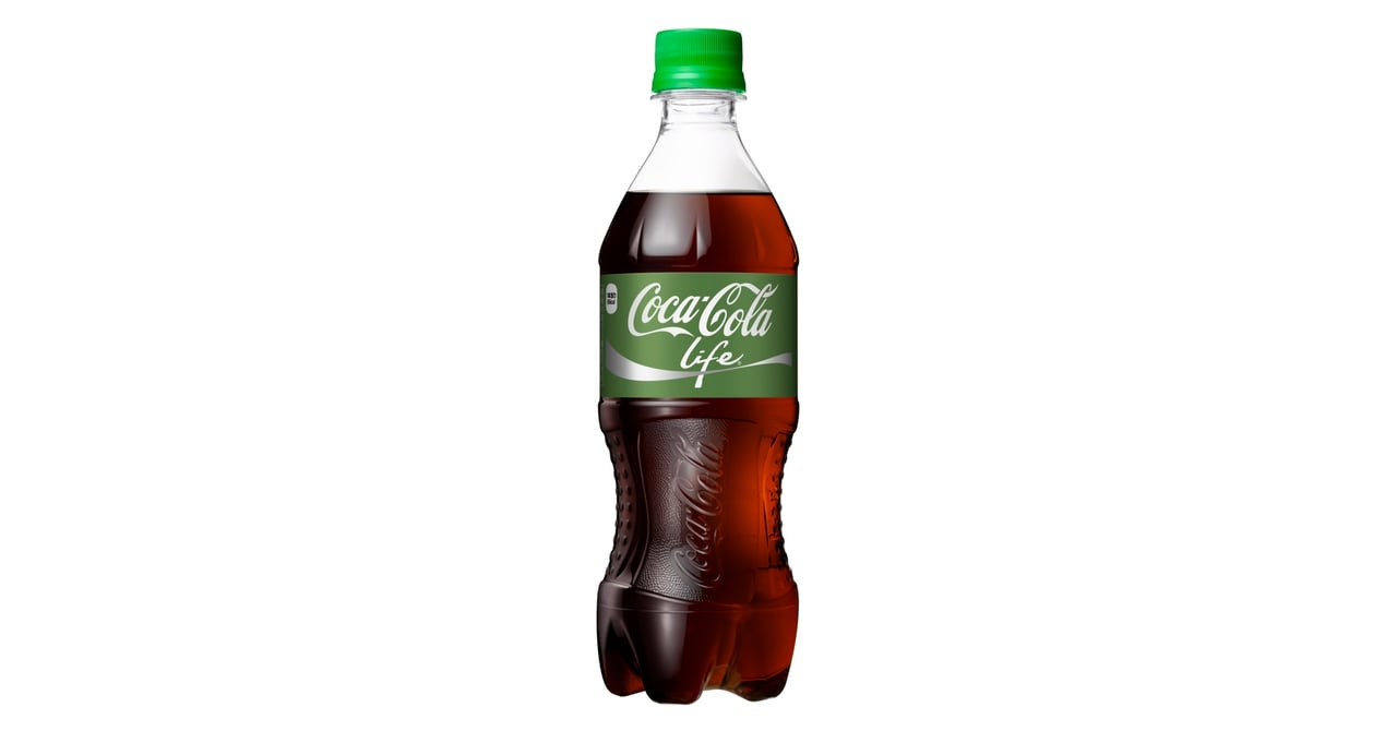 人気カラーの 緑ラベルの「コカ・コーラ ライフ」は健康志向 8年ぶり新製品発売 ソフトドリンク