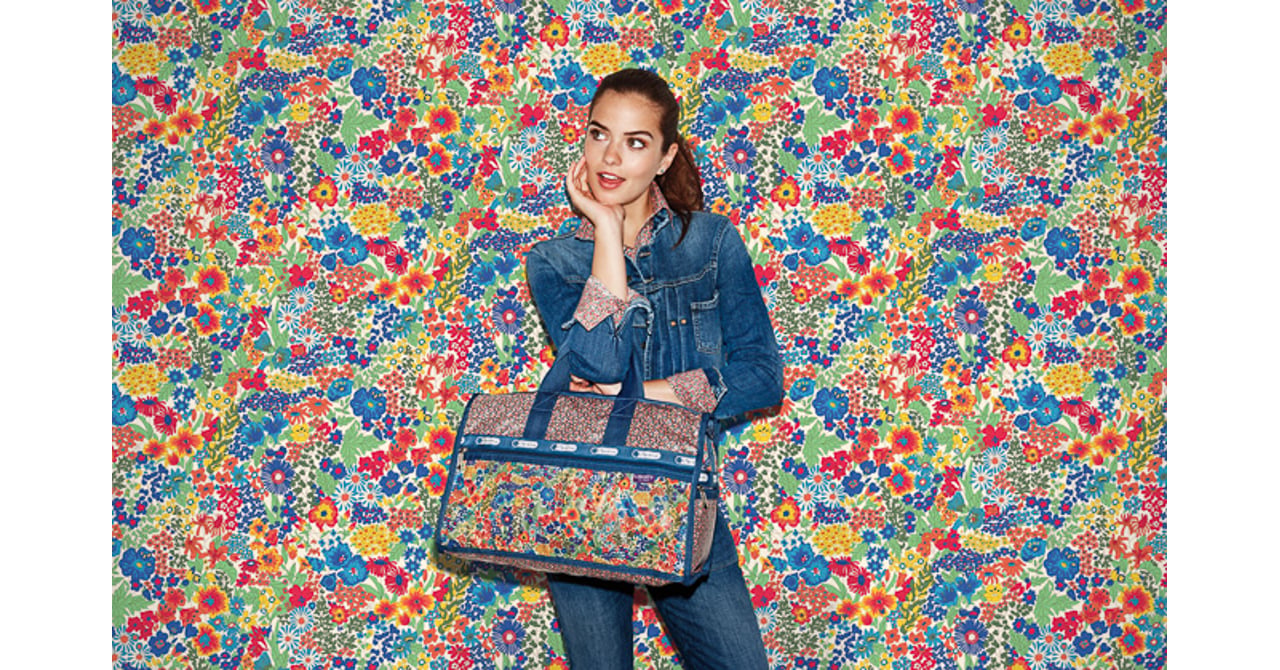 美品 LESPORTSAC✖️LIBERTY 花柄 トートバッグ 花柄トートバッグ 