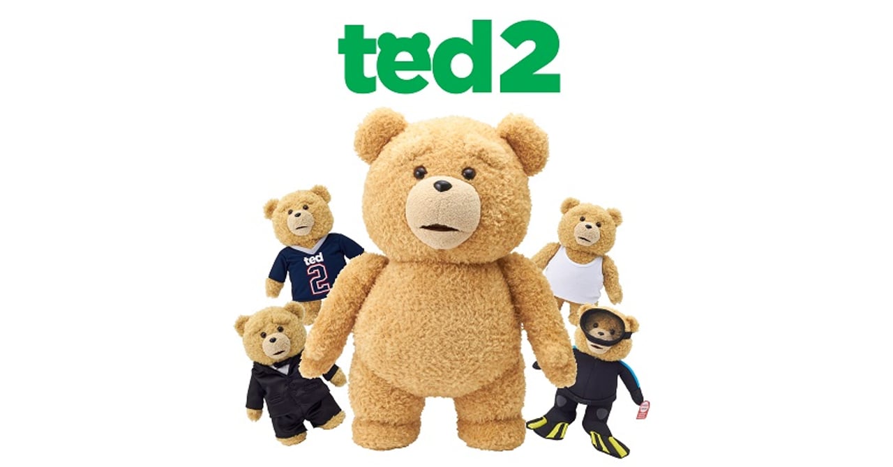 等身大しゃべる「テッド」のぬいぐるみが登場