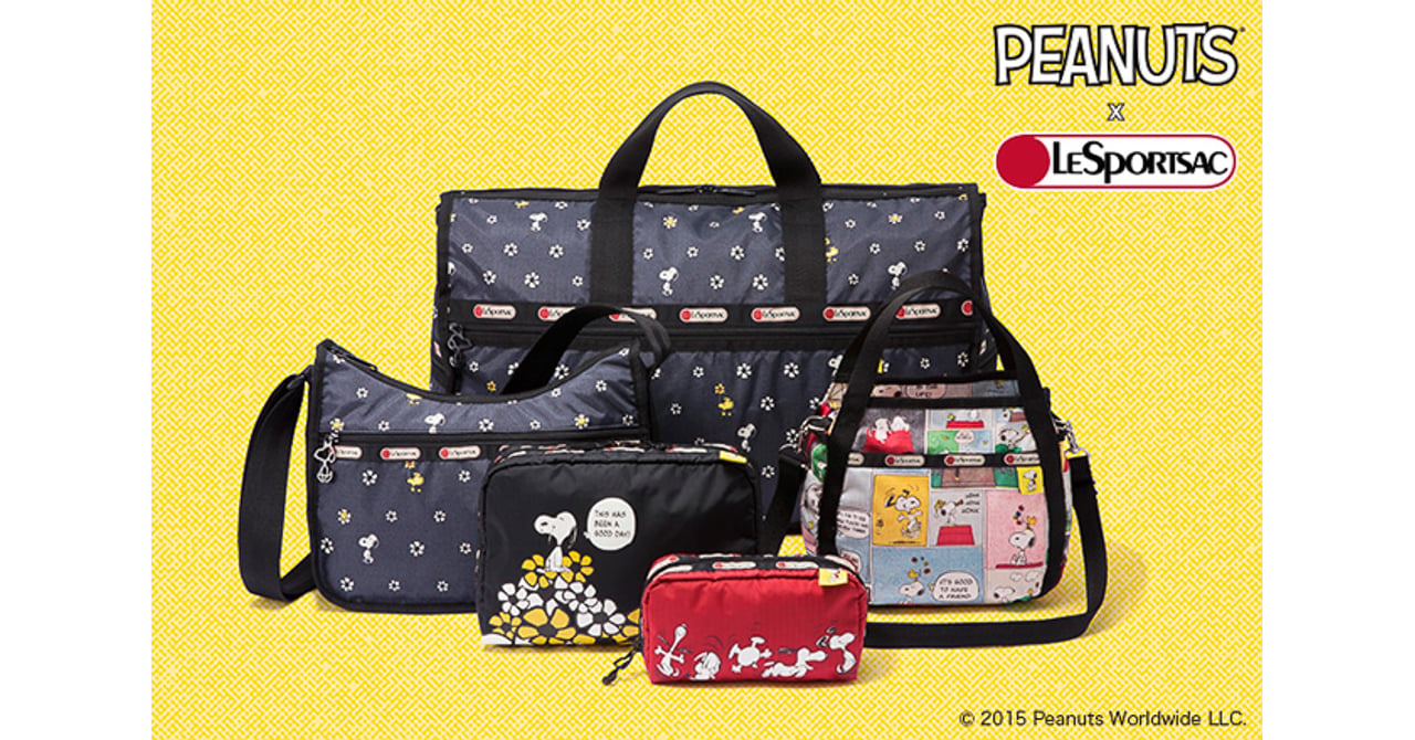 LESPORTSAC(レスポートサック) ハンドバッグ - アイボリー×レッド LESPORTSAC(レスポートサック) ハンドバッグ - アイボリー×レッド