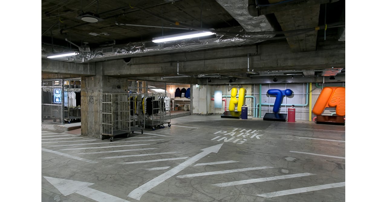 N.ハリウッド×フラグメントデザイン 1984 ポスター PARKING銀座 4/9