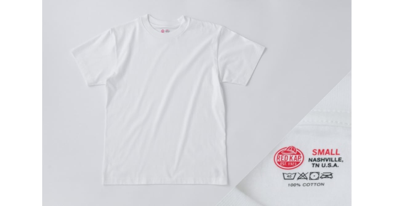 KAPITAL ホワイト/レッド Tシャツ Levis リーバイス Tシャツ メンズ アメカジ ロゴT クルーネック