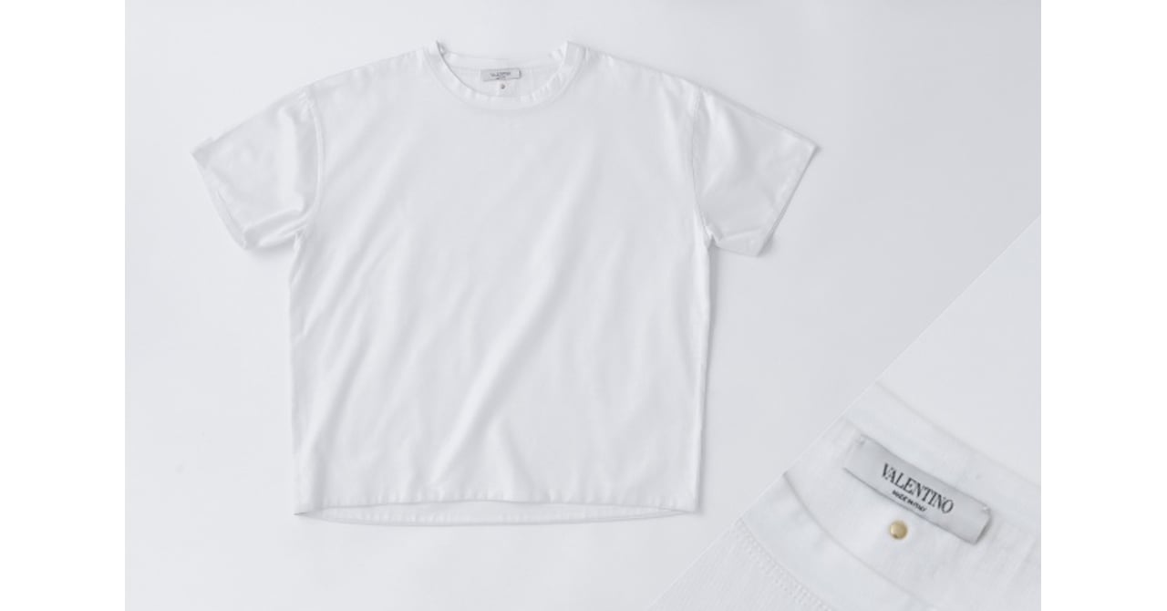 ヴァレンティノ　白Tシャツ　人気　xs ファッションギークへの道 白T編 -VALENTINO-