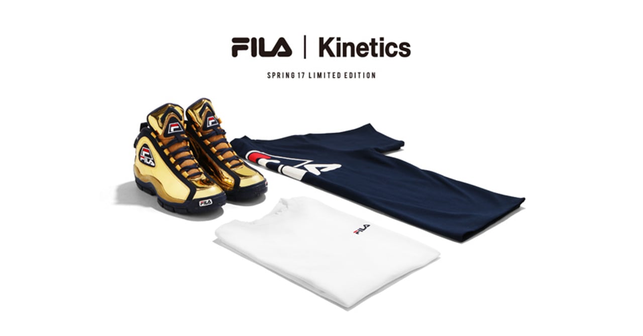 キネティクス×FILA、90年代バスケットシューズ「96」のアレンジモデル発売