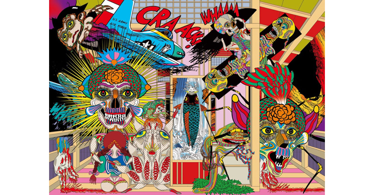 現代美術家の田名網敬一の新作個展 移転する渋谷NANZUKAで3年ぶりに開催