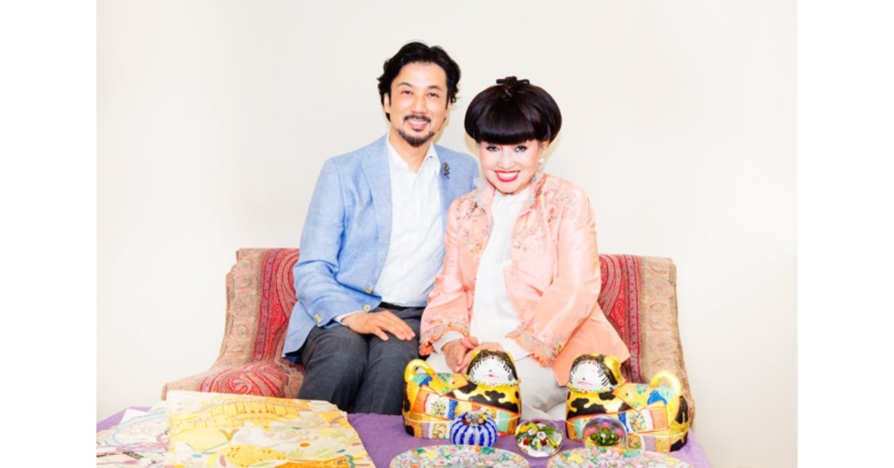 希少】TILIA チリア 田川啓二 ハート型 オーナメント 2個 黒柳徹子