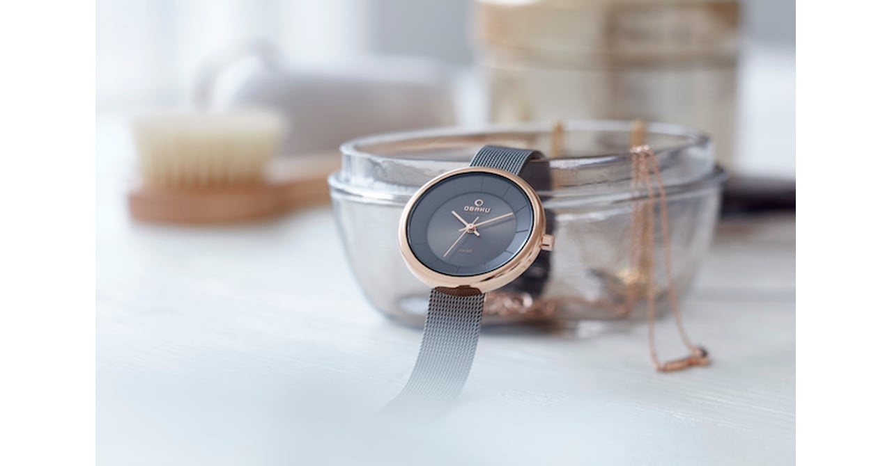 デンマーク発「オバク」がウィメンズ向けソーラーウオッチを発売