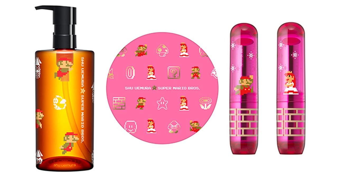 shu uemura スーパーマリオ　コラボ　メイクボックス シュウウエムラ シュウ ウエムラ×スーパーマリオブラザーズ』コラボコレクション発売