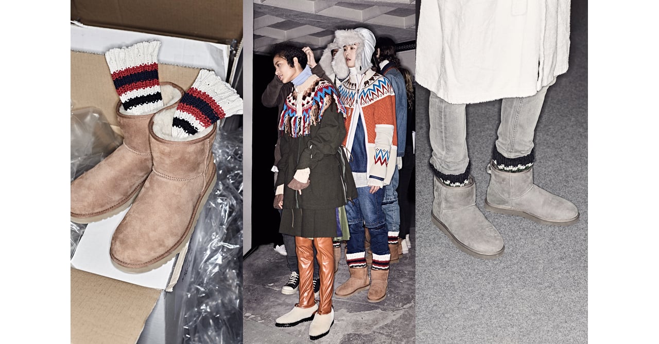 サカイ」×「UGG®」ハイブリッドの美学を落とし込んだコラボブーツを発売