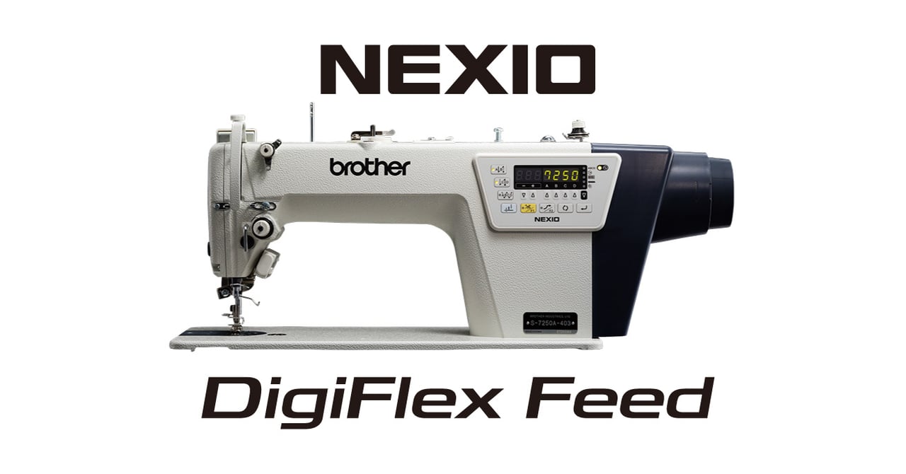 縫製トラブルを解決、ブラザーが工業用ミシン「NEXIO S-7250A」を発売