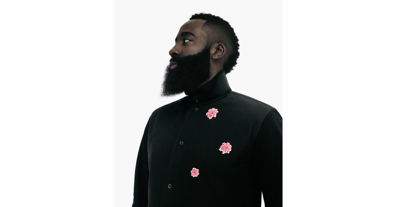 NBA選手ジェームス・ ハーデンに着想、Y-3が牡丹をあしらった