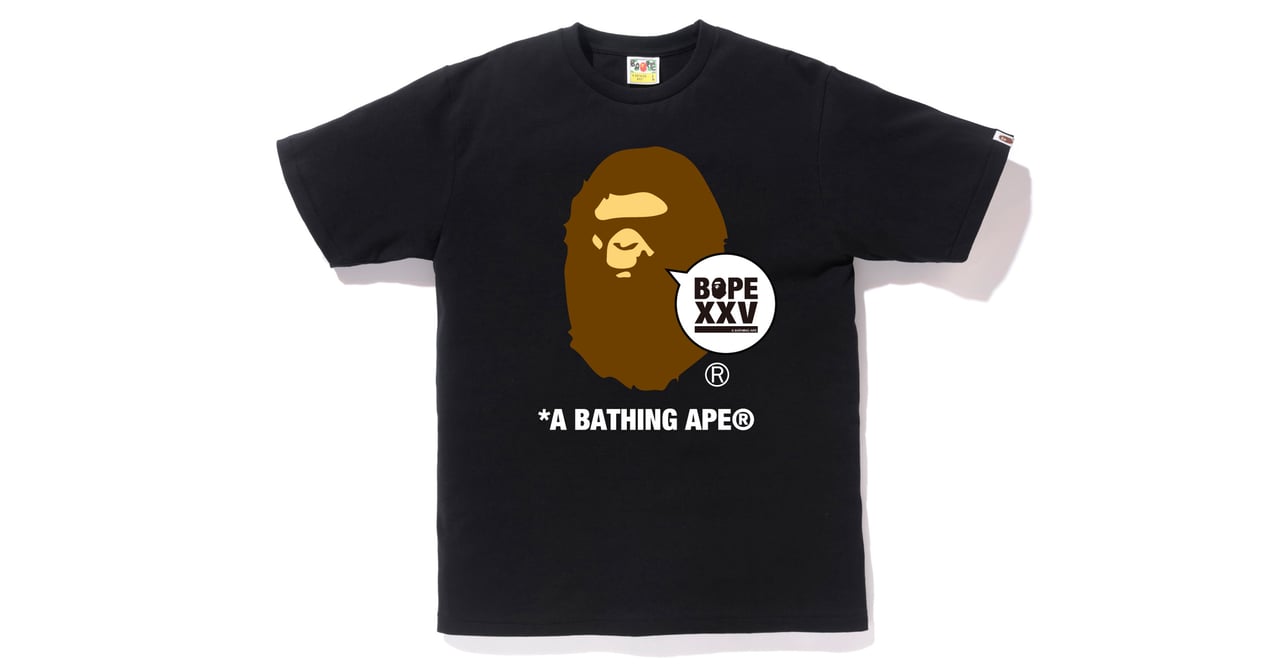 ア ベイシング エイプ®」が25周年、記念アイテム第1弾が発売