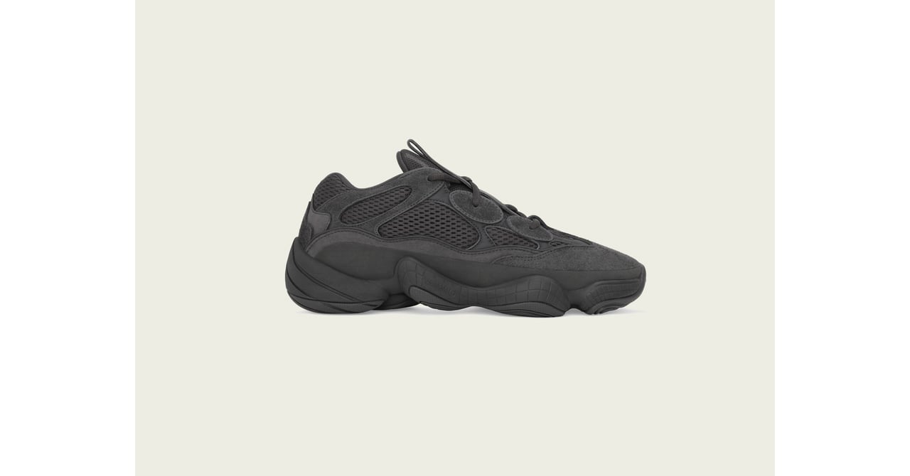 カニエ・ウェスト×アディダス、ブラックの「YEEZY 500」発売