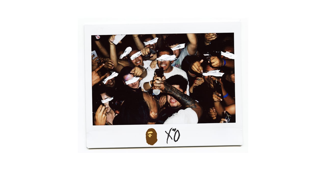 ア ベイシング エイプ®がザ・ウィークエンド「XO」とコラボ