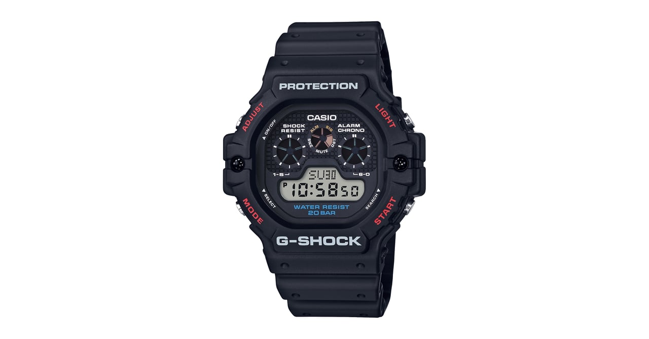 Gショックから1990年代の名機「DW-5900」復刻モデルが登場