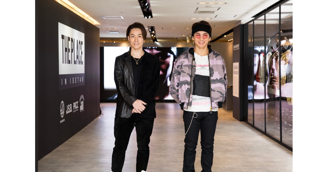 伊勢丹×LDHの期間限定イベント開催、NAOTOとTETSUYAが来店