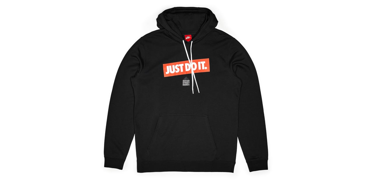 ドーバーストリートマーケット ナイキ ３０周年限定 パーカー ナイキ「Just Do It.」30周年記念カプセルコレクション、ドーバーで