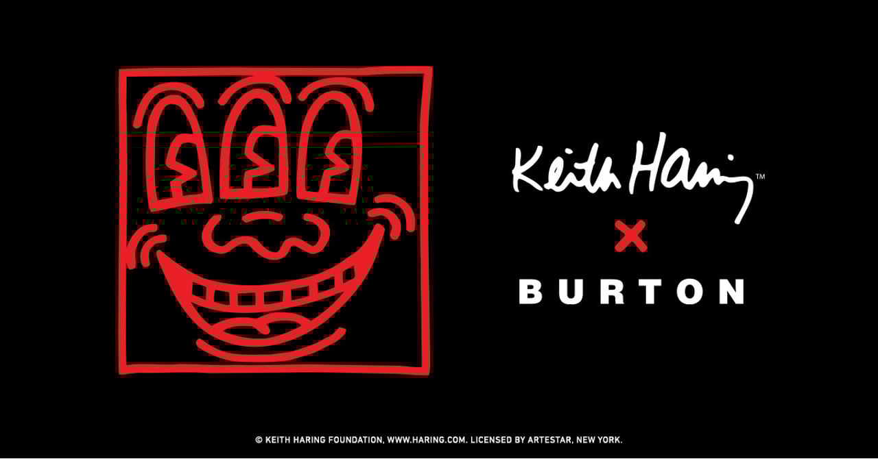 スノーボード バートン　DeepThinker　160 WIDE キースヘリング バートンスノーボード×キースへリング スノーボード バートン