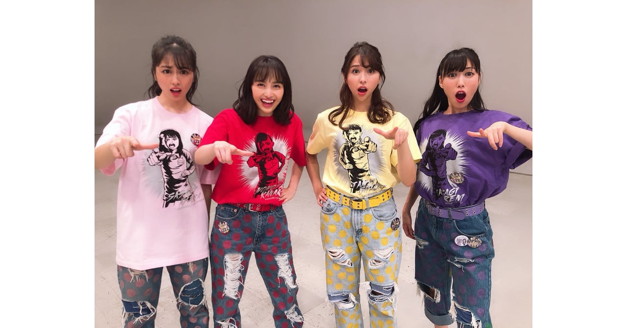 ももいろクローバーZ × 楳図かずお × BEAMS　Tシャツ４枚セット　XXL ももいろクローバーZ × 楳図かずお × BEAMS Tシャツ4枚セット XXL