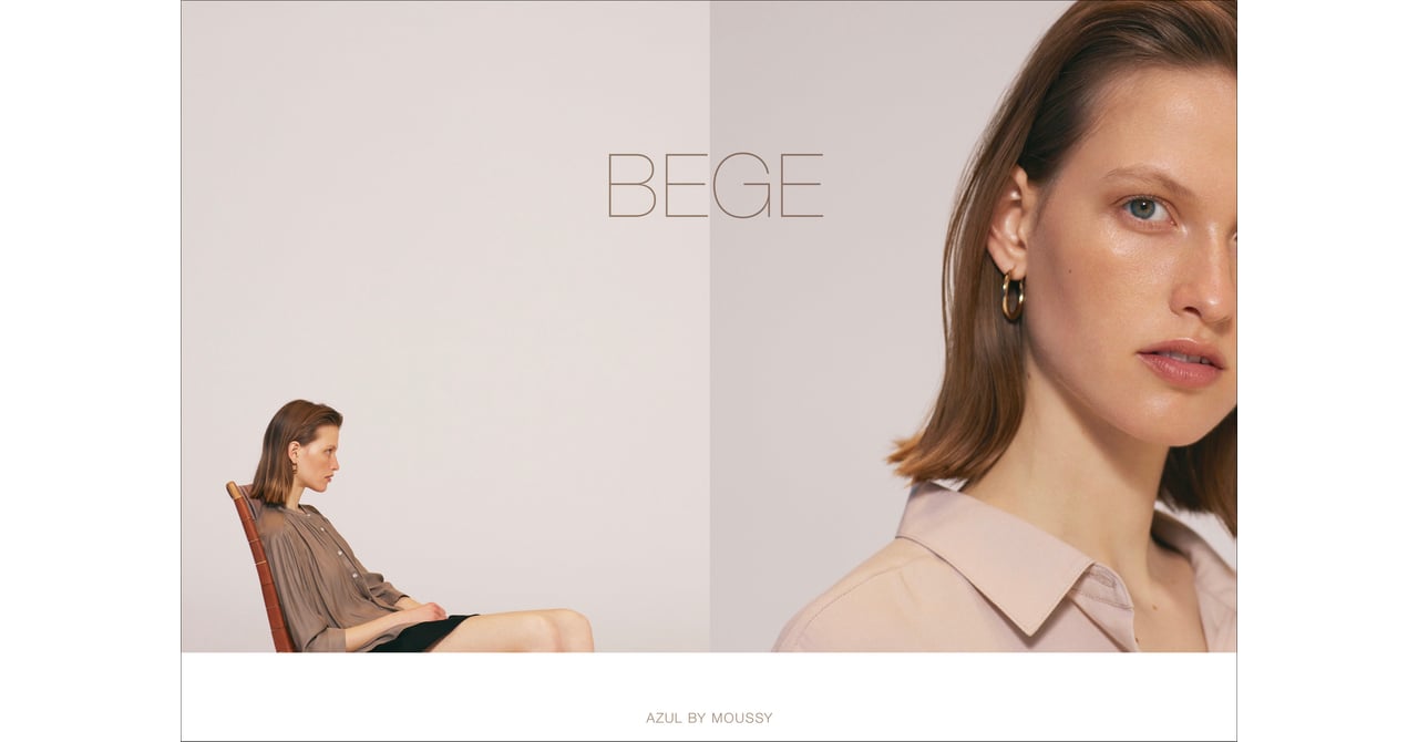 Bage Image Collection アズール バイ マウジーの新ライン「ベージ コレクション」がデビュー、大人の女性に向けたベーシックアイテムを展開