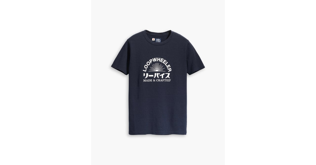 リーバイス×ループウィラー、インディゴで染めた吊り編み生地の