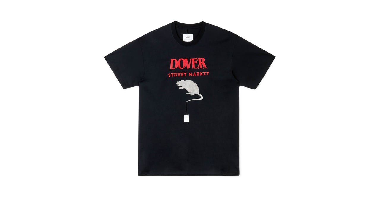doublet ドーバーストリートマーケットコラボ Tシャツ ブラック