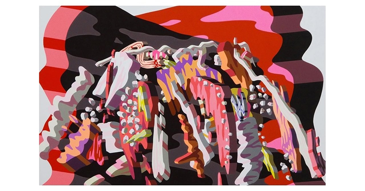 富士山をポップに描く、山口聡一の個展「The Paint of Mount Fuji」開催