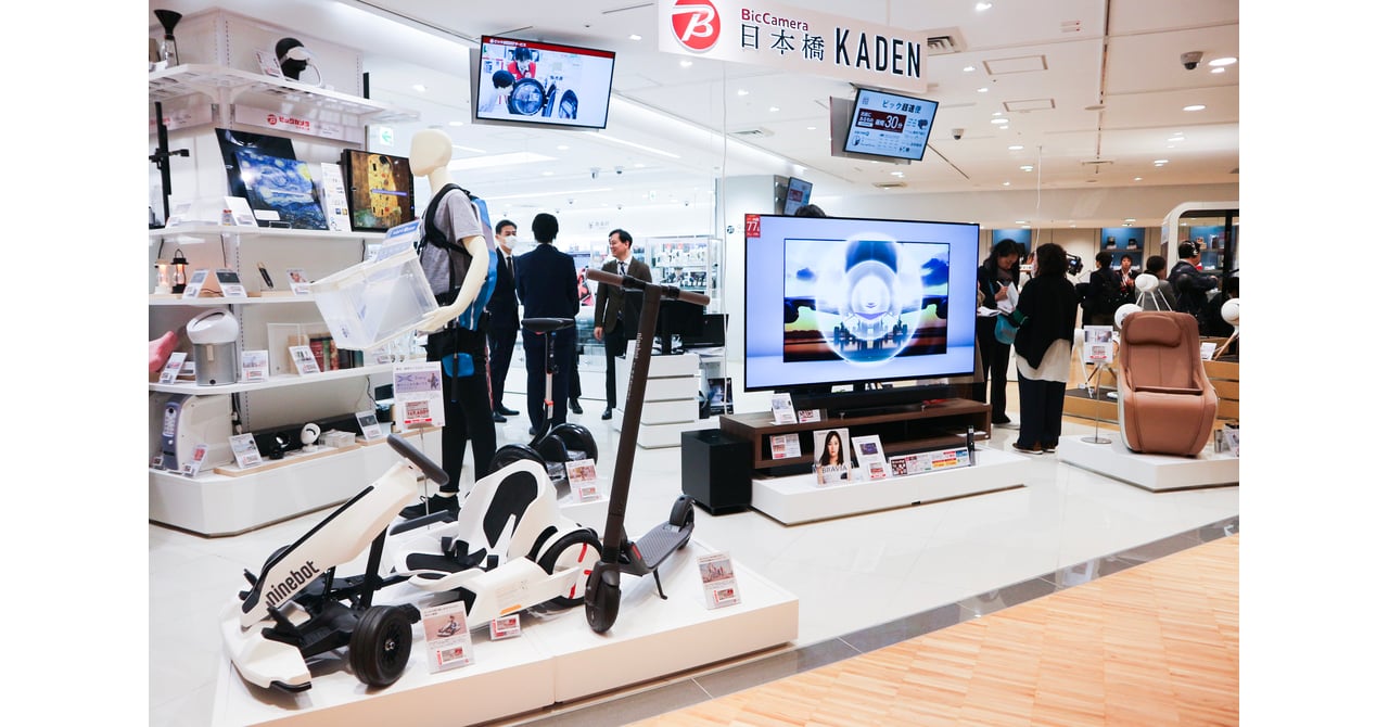 日本橋三越に百貨店仕様の「ビックカメラ」誕生、360万円の8Kテレビなど高級家電を販売