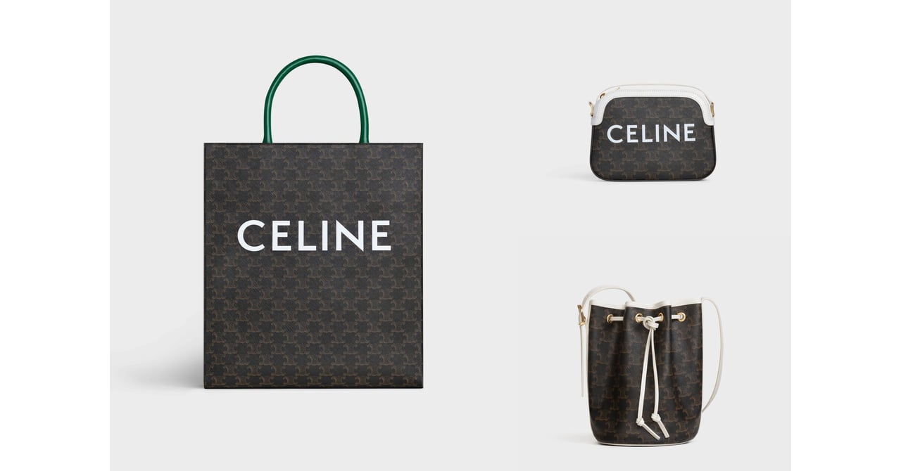 セリーヌから「トリオンフ キャンバス」の新作登場、レザートリムが