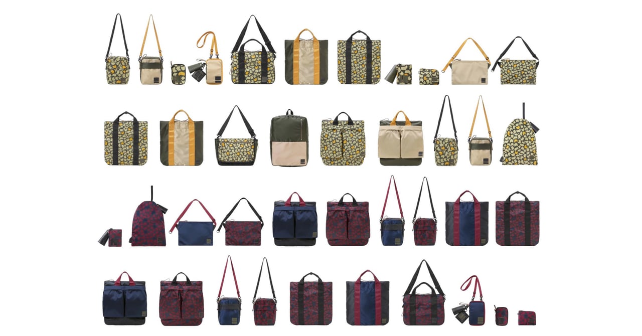 マルニ×ポーター　リネン袋 マルニ✕ポーターのコラボ最新作が到着！ 3WAYの新型バッグもあり