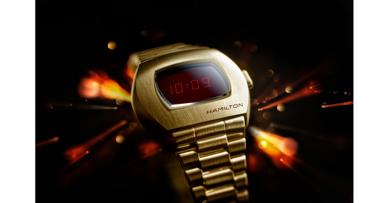 Pulsar デジタル腕時計 ゴールド 1970年代物 希少 Pulsar デジタル腕時計 ゴールド 1970年代物 希少 Pulsar デジタル