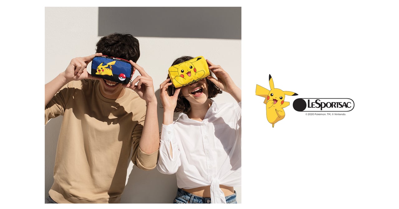f*o様 新品 レスポートサック ポケモン リュック ピカチュウ フラッグチェッ レスポートサック新作はポケモンモチーフ、ピカチュウをデザイン