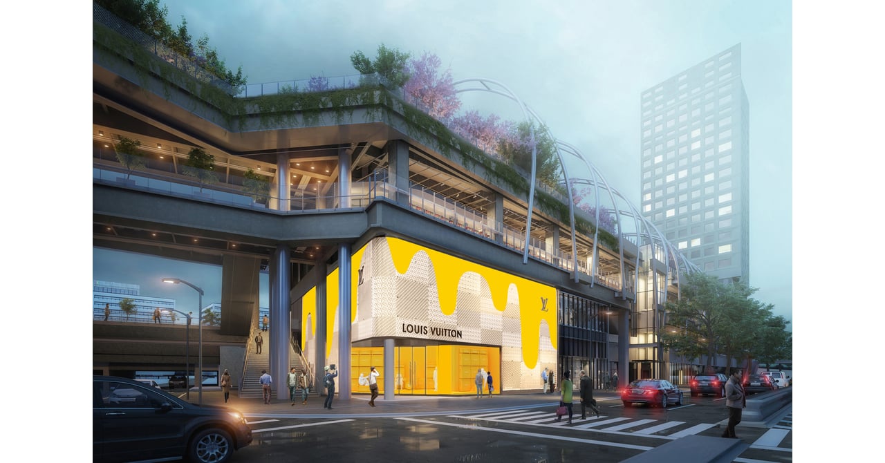 ルイ・ヴィトン初のメンズ旗艦店がミヤシタパークにオープン、国内初