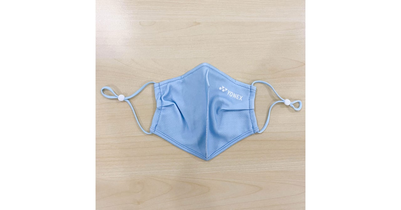 夏マスク試着レビュー】vol.4 ヨネックスの「スポーツフェイスマスク」