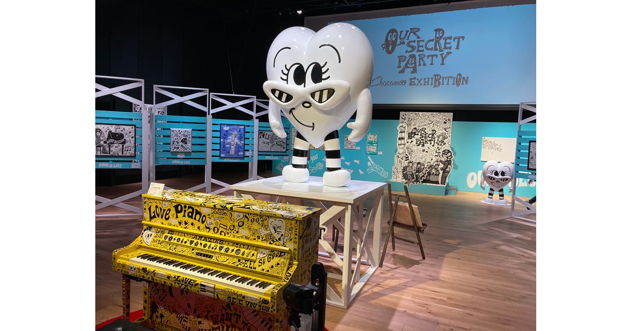 BT21」や「ズッカ」などにアート提供を行うChocomooの大規模展がWITH