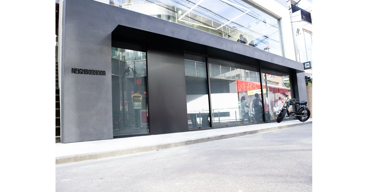 NEIGHBORHOODネイバーフッド　原宿店リニューアル　シューズボックス neighborhood_harajuku_renewal-